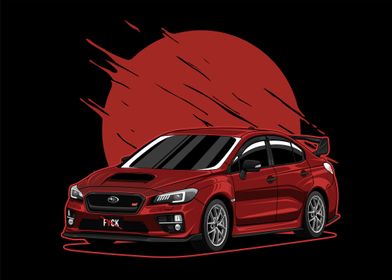 Subaru WRX STI Landscape 7