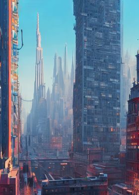 Fantasy Cityscape 3