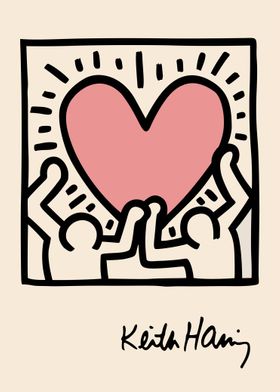 Love  Keith Haring