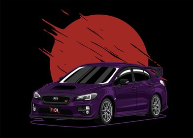 Subaru WRX STI Landscape 4