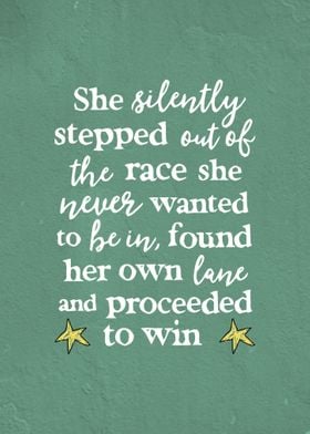 SHE Strong Woman Quote