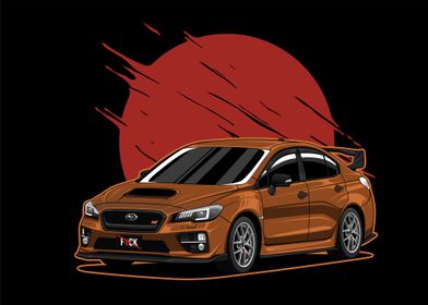 Subaru WRX STI Landscape 2