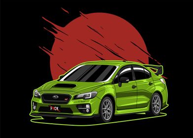 Subaru WRX STI Landscape 5