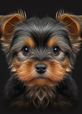 Yorkshire terrier portrait