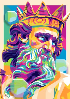 Poseidon on Pop Art