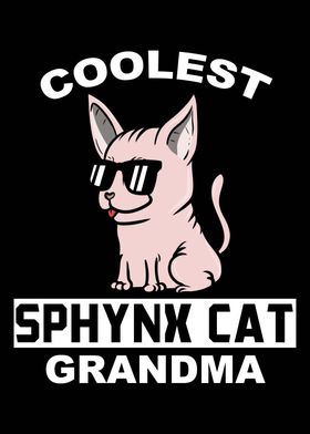 Sphynx Cat Grandma 