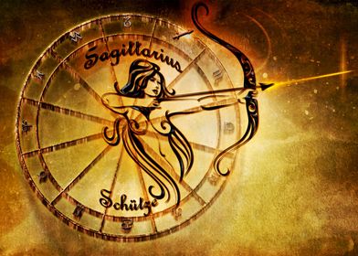 illustration Sagittarius