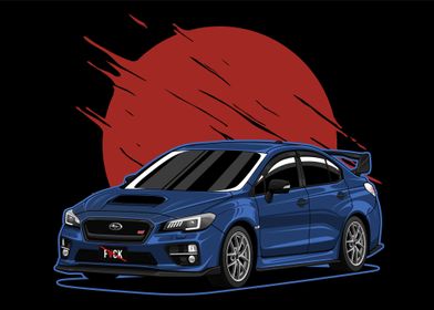 Subaru WRX STI Landscape 3