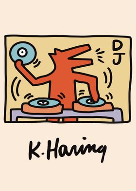 DJ  Keith Haring