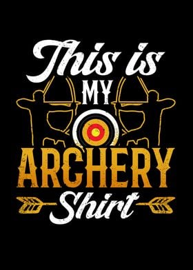 This is my archery shirt