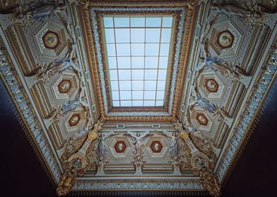 ornate ceiling