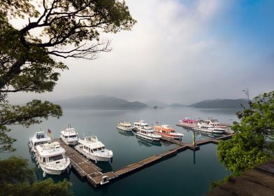 Sun Moon Lake Scenery