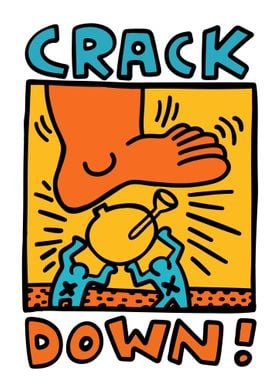 Crack down