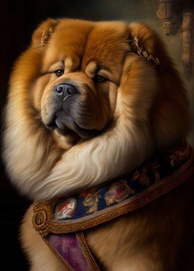 Chow Chow Portrait 