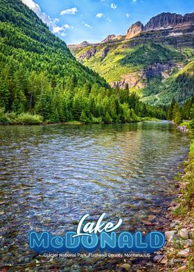 Lake McDonald Glacier Park