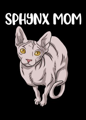 Sphynx Cat Mom Gift Mother