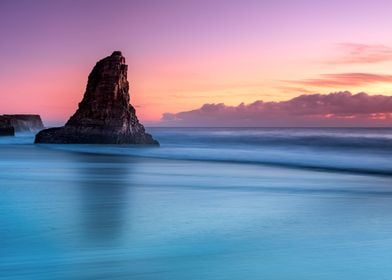 Calm Beach Sunset