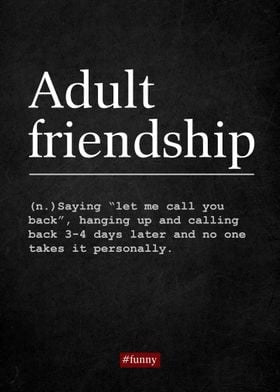 Definition Adult Friendshi