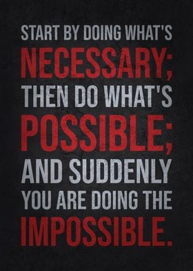 Do The Impossible