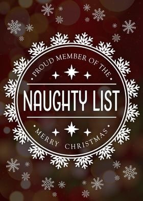 Member of the Naughty List