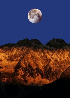 Tyrolean Moonrise