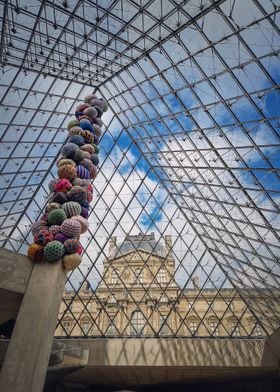 Underneath Louvre Palais