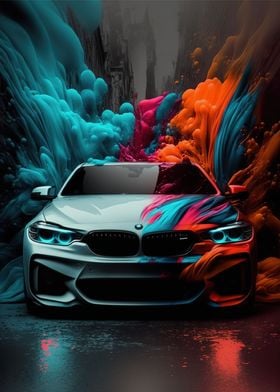 BMW futuristic art
