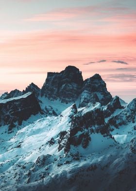 Mountain Landscape Sunrise