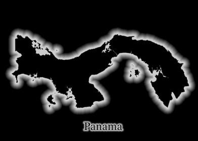 Panama glow map