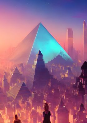 Modern City Pyramid