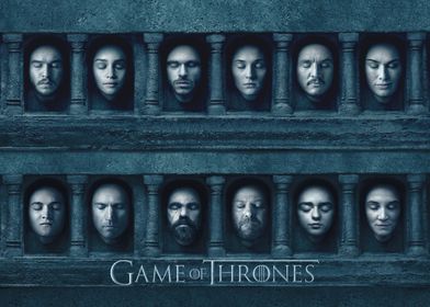 'Season 6 Key Art 1' Poster by Game of Thrones | Displate