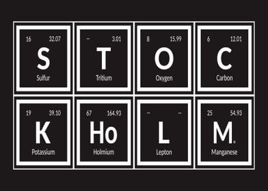 Stockholm Periodic Table