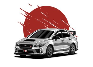 Subaru WRX STI L White 20