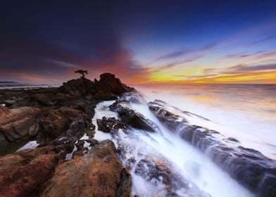 Dreamy Beach Sunset