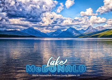 Lake McDonald Glacier Park