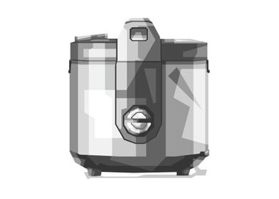 Grayscale Rice Cooker