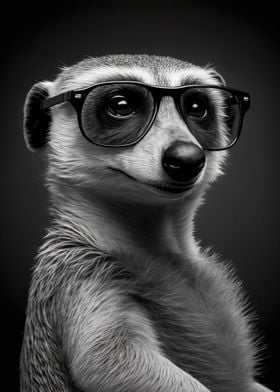 Portrait of a Meerkat