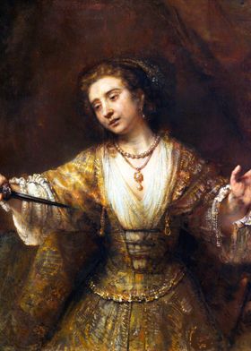 Lucretia by Rembrandt