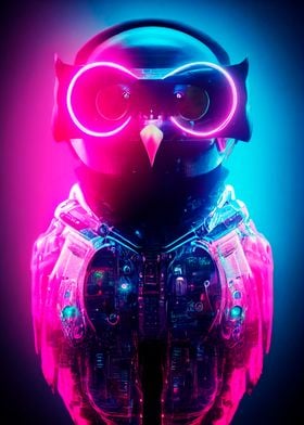 neon owl