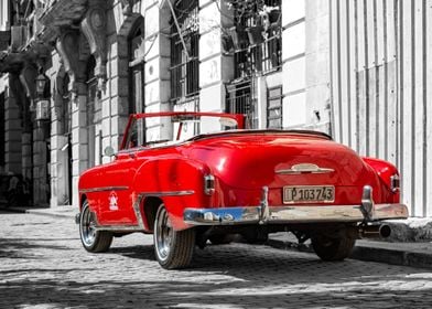 Vintage Car Havana Cuba