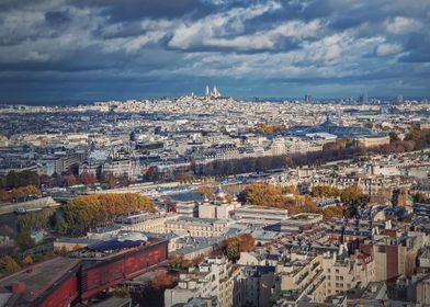 Paris city view