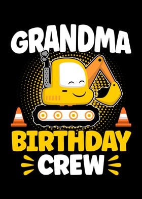 Grandma Birthday Crew