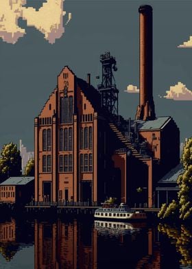 Duisburg Pixel art