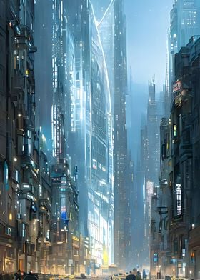 Future City Painting