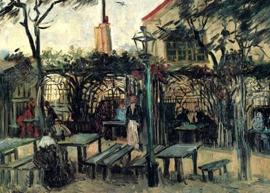 terrace of a cafe 1886