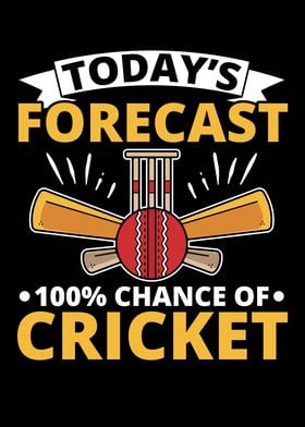 100 Chance Of Cricket