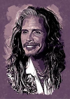 Steven Tyler Poster Art