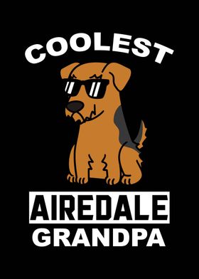 Airedale Terrier Grandpa 