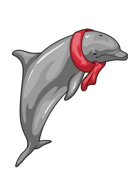 Dolphin Scarf