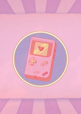 Pink Retro Game